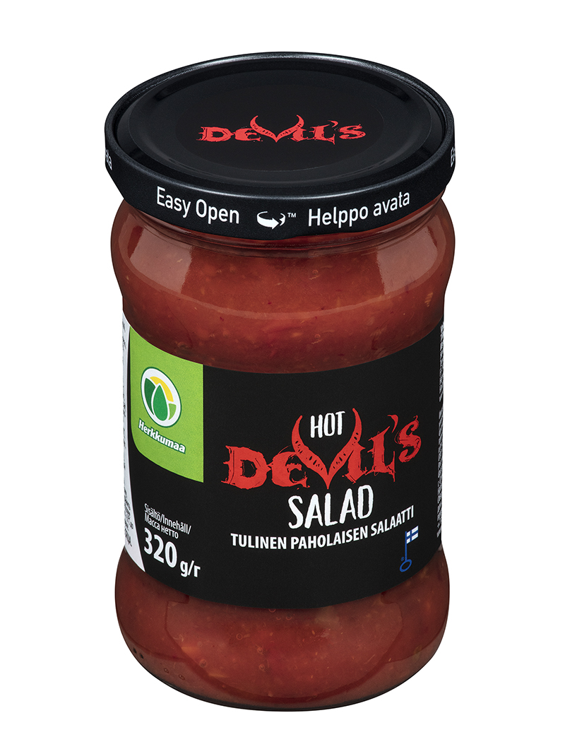 Devil's Salad Hot - Tomaattinen maustekastike
