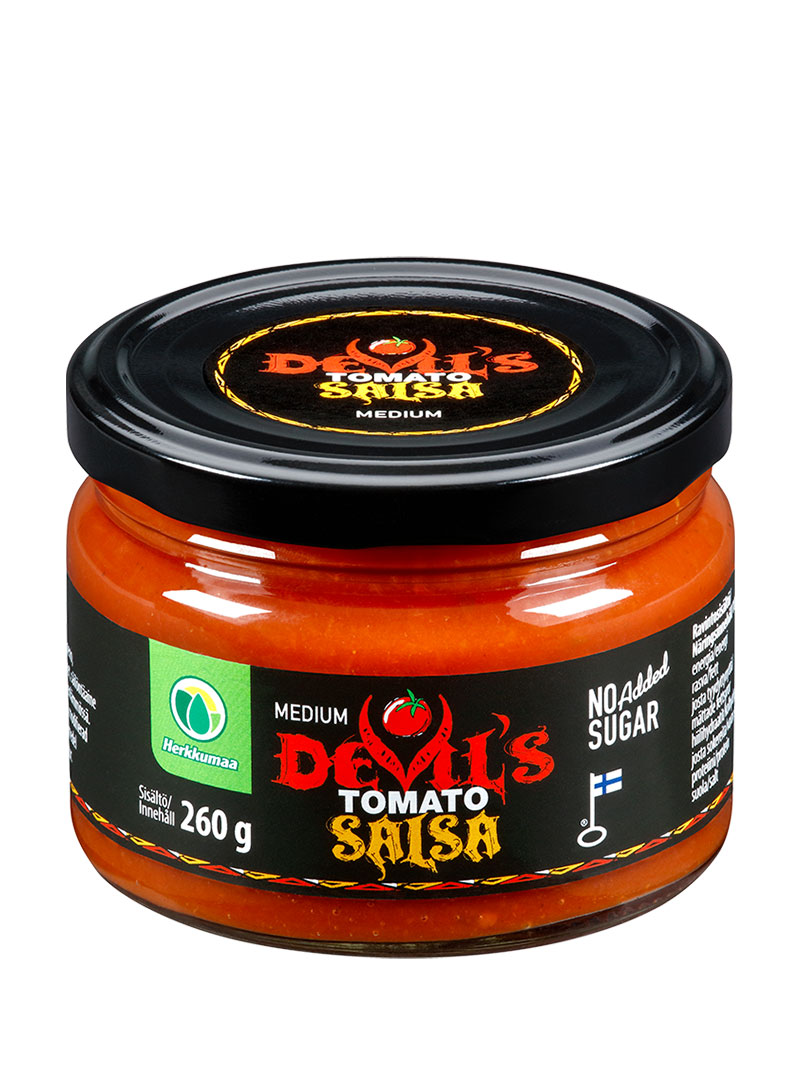 Herkkumaan Devil's Tomato Salsa 260 g